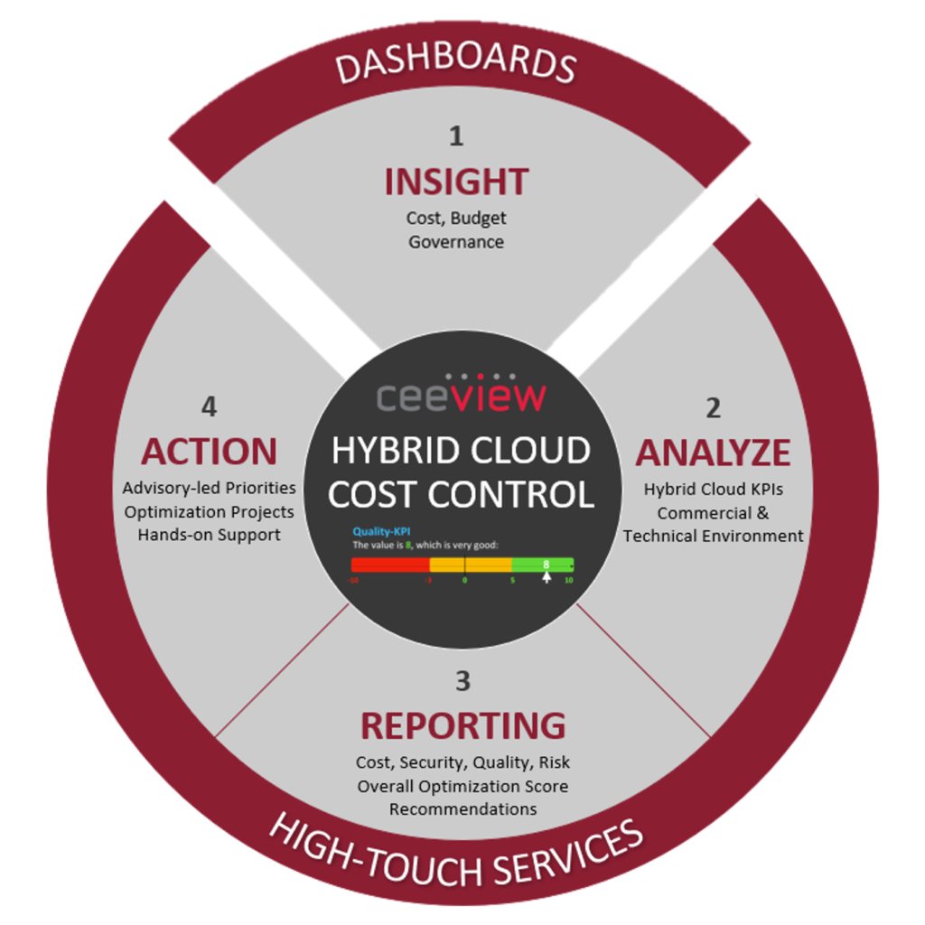 Optimize your cloud investment with Ceeview’s Hybrid Cloud Cost Control