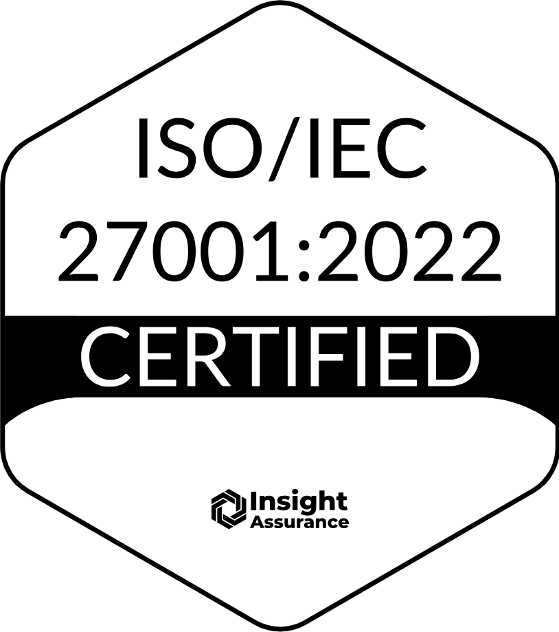 ISO/IEC 27001:2022 Certified