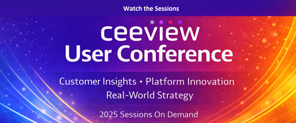 Ceeview User Conference - Sessions On Demand
